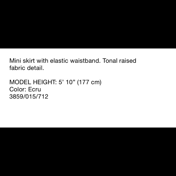 Zara cable knit skirt - Picture 4 of 5